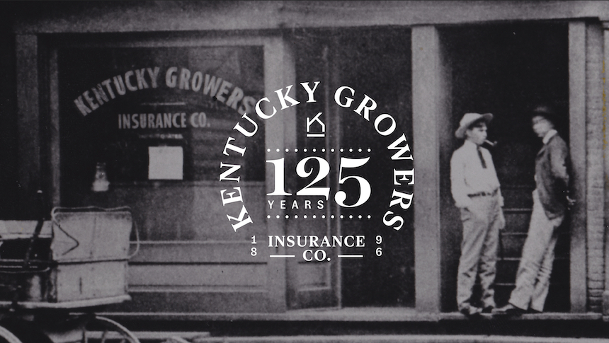 Vintage photo of Kentucky Growers office